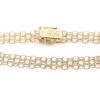 X-länk armband i 18k guld.Vikt: 7.85g