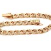 Armband bismarck i 18k guld.Vikt 12.55g