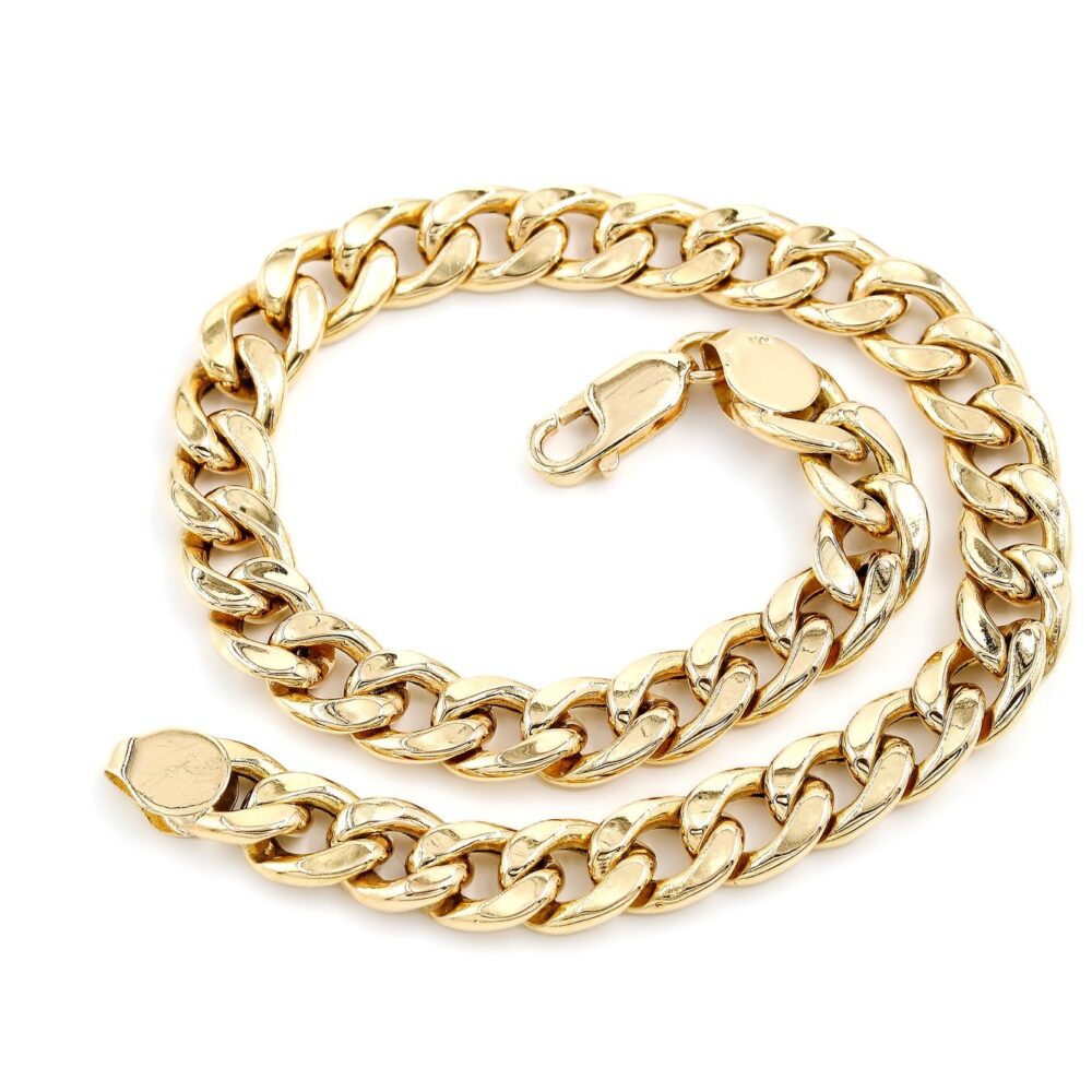 Armband Pansar i 18k guld.Vikt 12.26 g