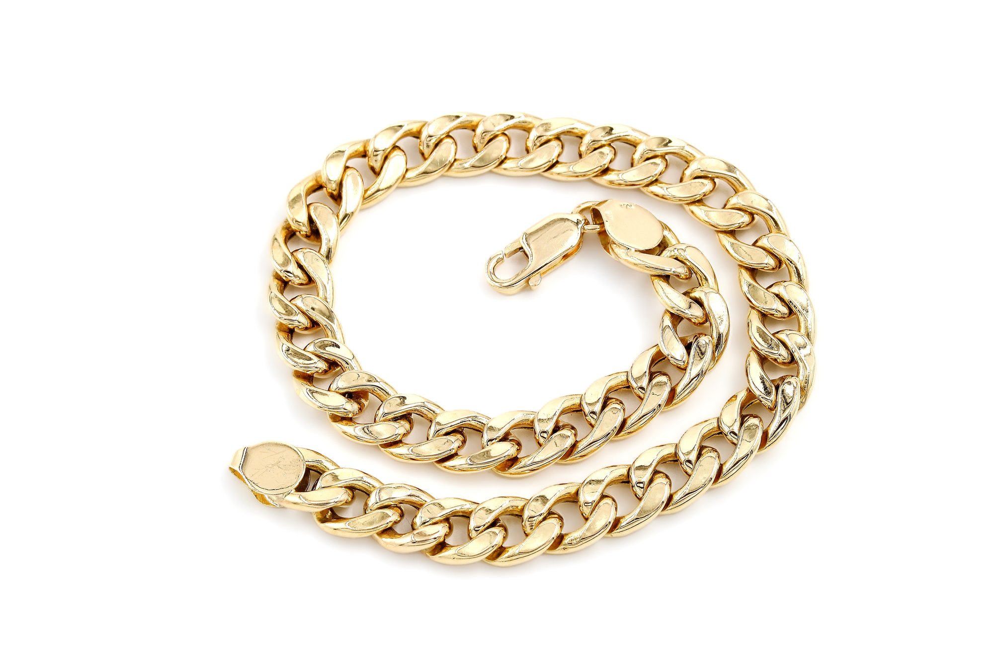 Armband Pansar i 18k guld.Vikt 12.26 g