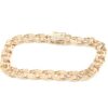 Bismarck armband i 18k guld. vikt: 24,7g