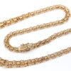 X-länk halsband med stavar i 18k guld.Vikt 20.60 g