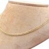 Pansar halsband i 18k guld. massiv vikt:19,5 g