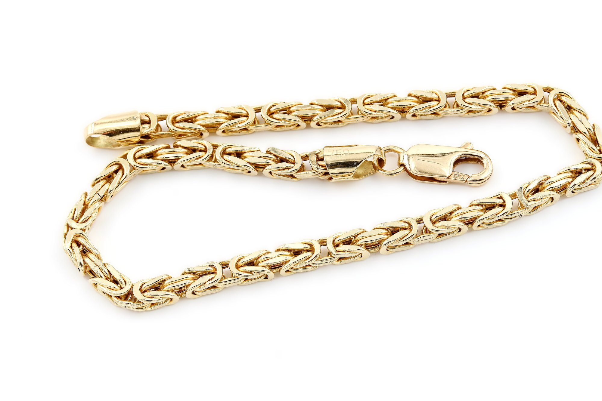 Armband kejsarlänk i 18k guld.Vikt 6.1 g