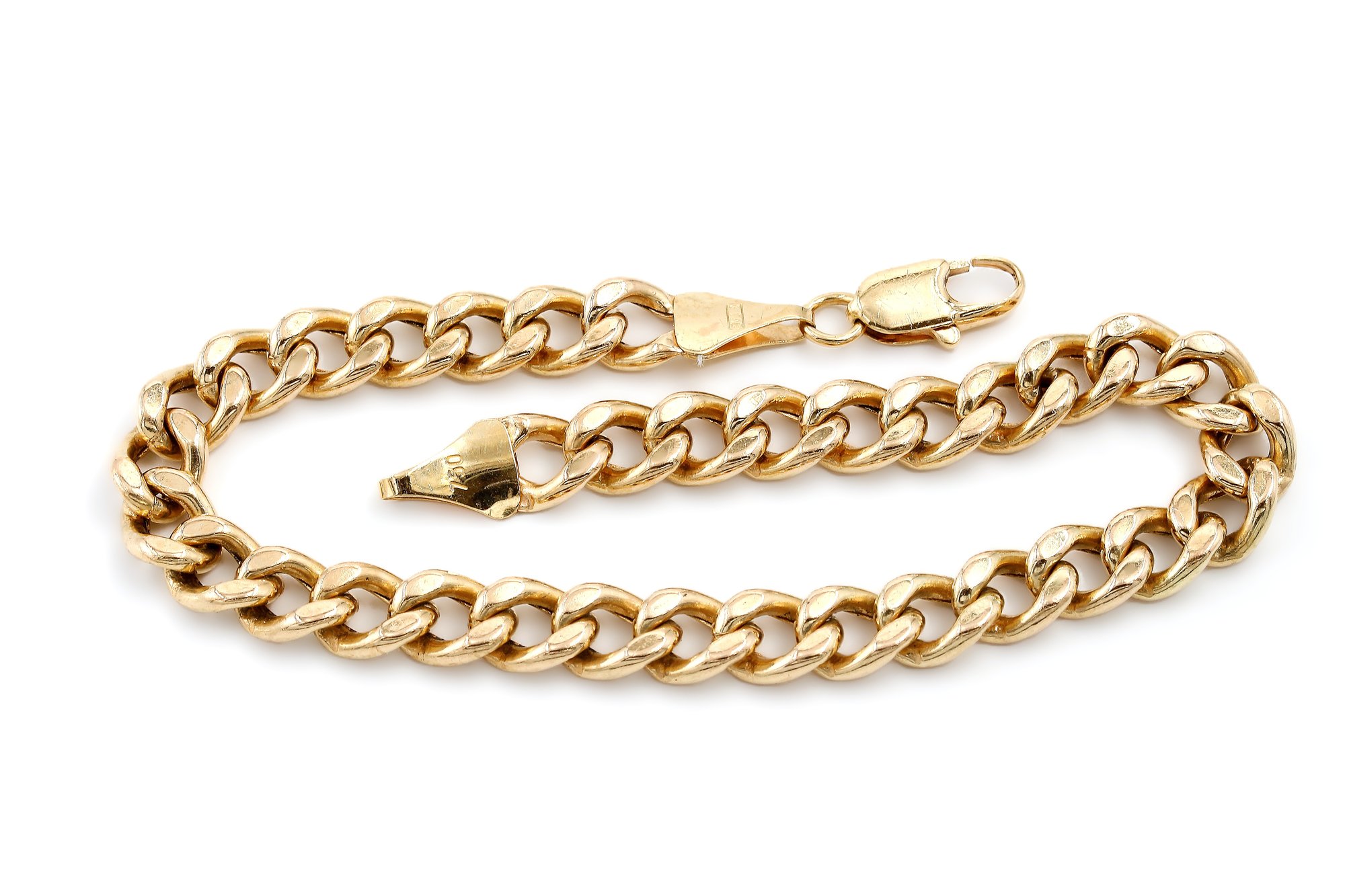 Armband Pansar i 18k guld.Vikt 16.86 g