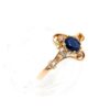 Diamantring i 18k guld med små diamanter på ca 0.04 ct.Vikt 3.71 g