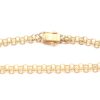 X-länk armband i 18k guld. vikt: 6,1g