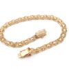 X-länk armband i 18k guld.Vikt: 7.85g