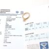 Diamantring i 18k guld 0,51 ct totalt. vikt: 4,26g