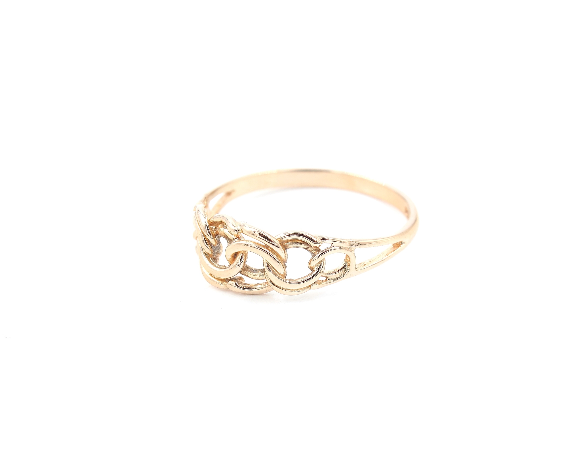 Bismarck ring i 18k guld. vikt: 2,4g