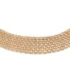 X-länk armband med stavar i 18k guld. 7 X. Vikt 55,5 g
