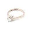 Diamantring i 18k vitguld- 0,67 ct. vikt: 3,2g