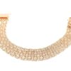 X-länk armband med stavar i 18k guld 3 x. vikt: 20,8g
