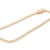 Bismarck armband i 18k guld massiv. vikt: 4,1 g