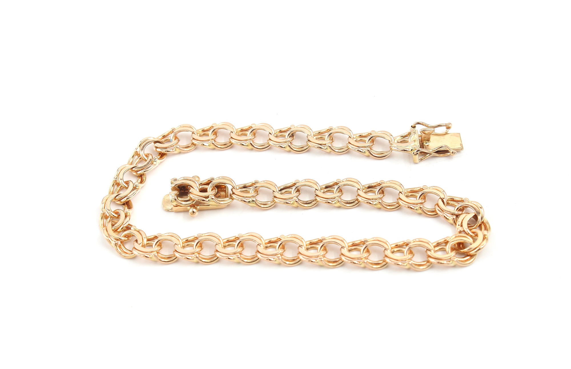 Bismarck armband i 18k guld. vikt: 12,1g