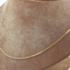 Pansar halsband i 18k guld. vikt: 4,68g