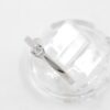 Diamantring i 18k vitguld på totalt 0.14 ct diamant.Vikt: 1.63g