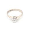 Diamantring i 18k vitguld- 0,67 ct. vikt: 3,2g