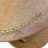 X-länk halsband med stavar i 18k guld.Vikt 20.60 g