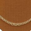 X-länk halsband med stavar i 18k guld.Vikt 16.93 g