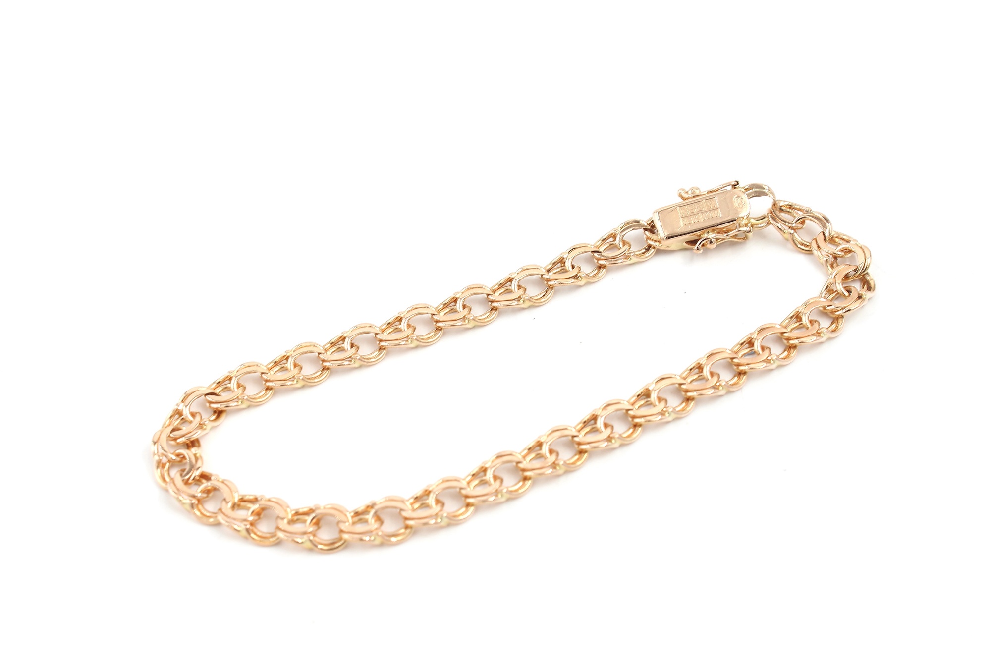 Bismarck armband i 18k guld. vikt: 12,1g