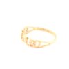 Bismarck ring i 18k guld. vikt: 1,46g