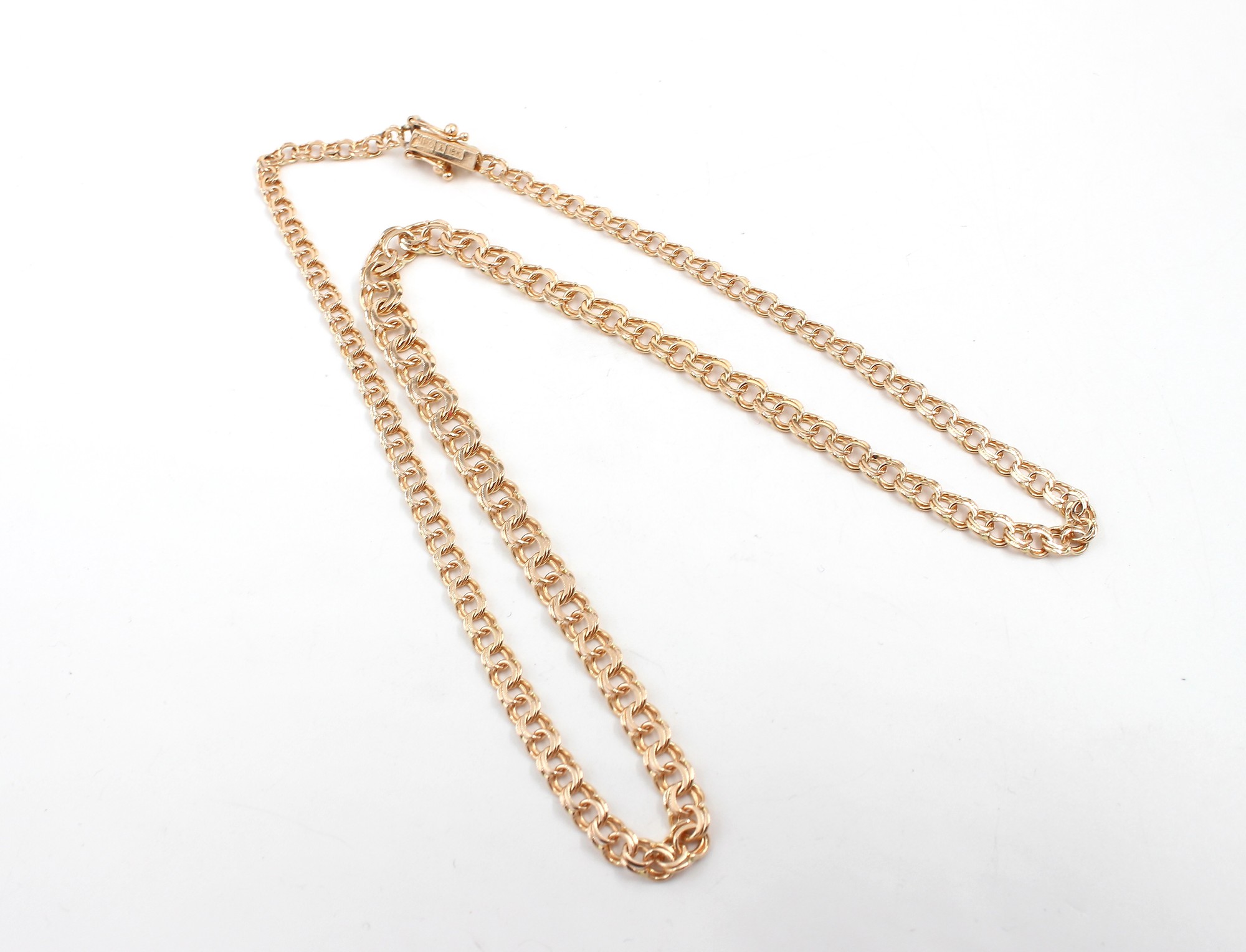Bismarck halsband i 18k guld. vikt: 11,6g