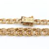 Halsband bismarck i 18k guld doserad.Vikt 22.29 g