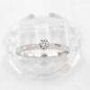 Diamantring i 18k vitguld på totalt 0.14 ct diamant.Vikt: 1.63g