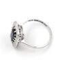 Diamantring i 18k vitguld.Vikt: 3.4g