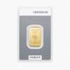 10 g Heraeus guldtacka 999,9 – framsida