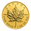 1 oz Canadian Maple Leaf guldmynt 999,9 rent guld