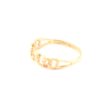 Bismarck ring i 18k guld. vikt: 1,46g