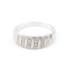 Diamntring i 18k guld. vikt: 3,5g