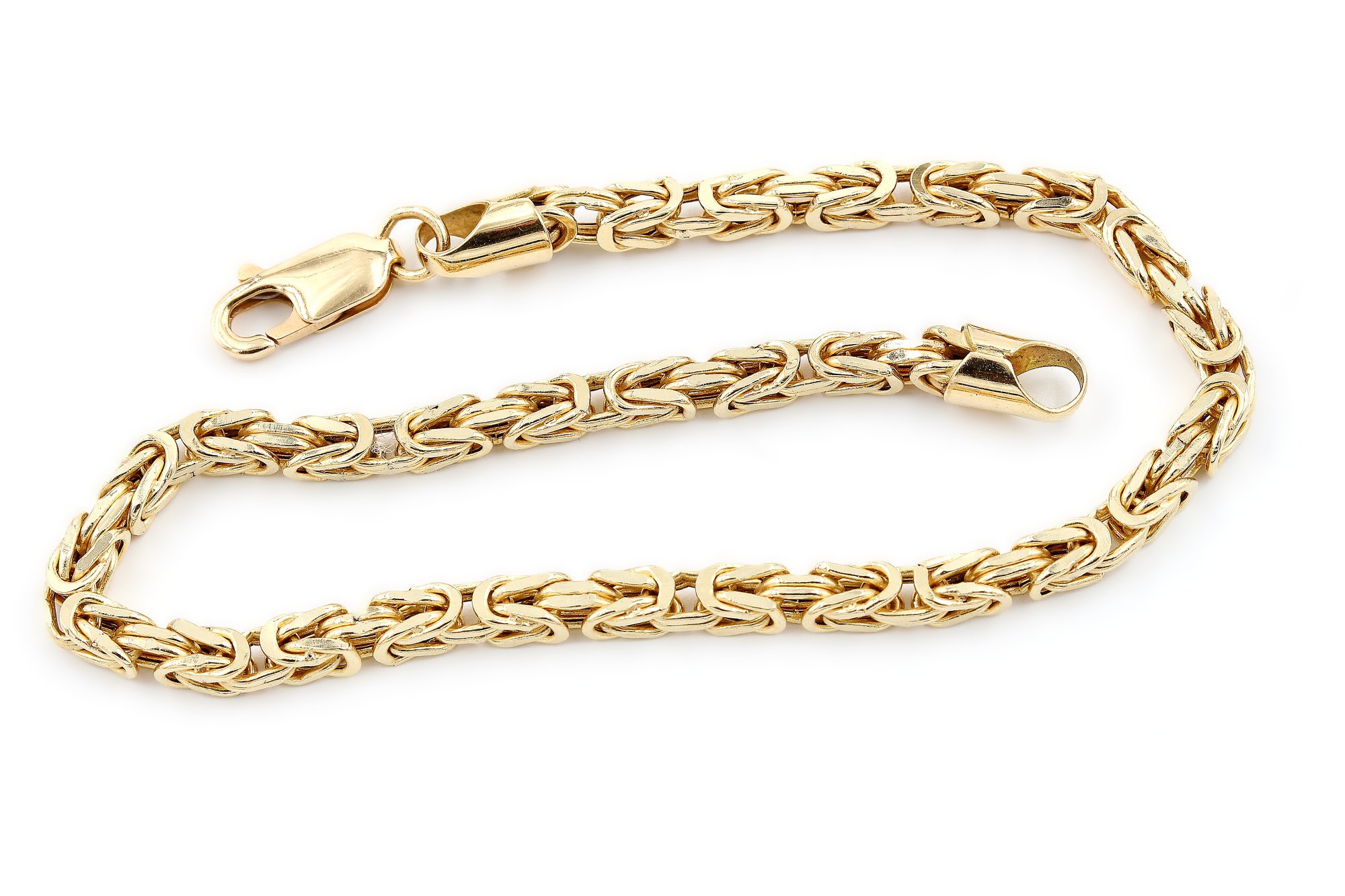 Armband kejsarlänk i 18k guld.Vikt 6.1 g