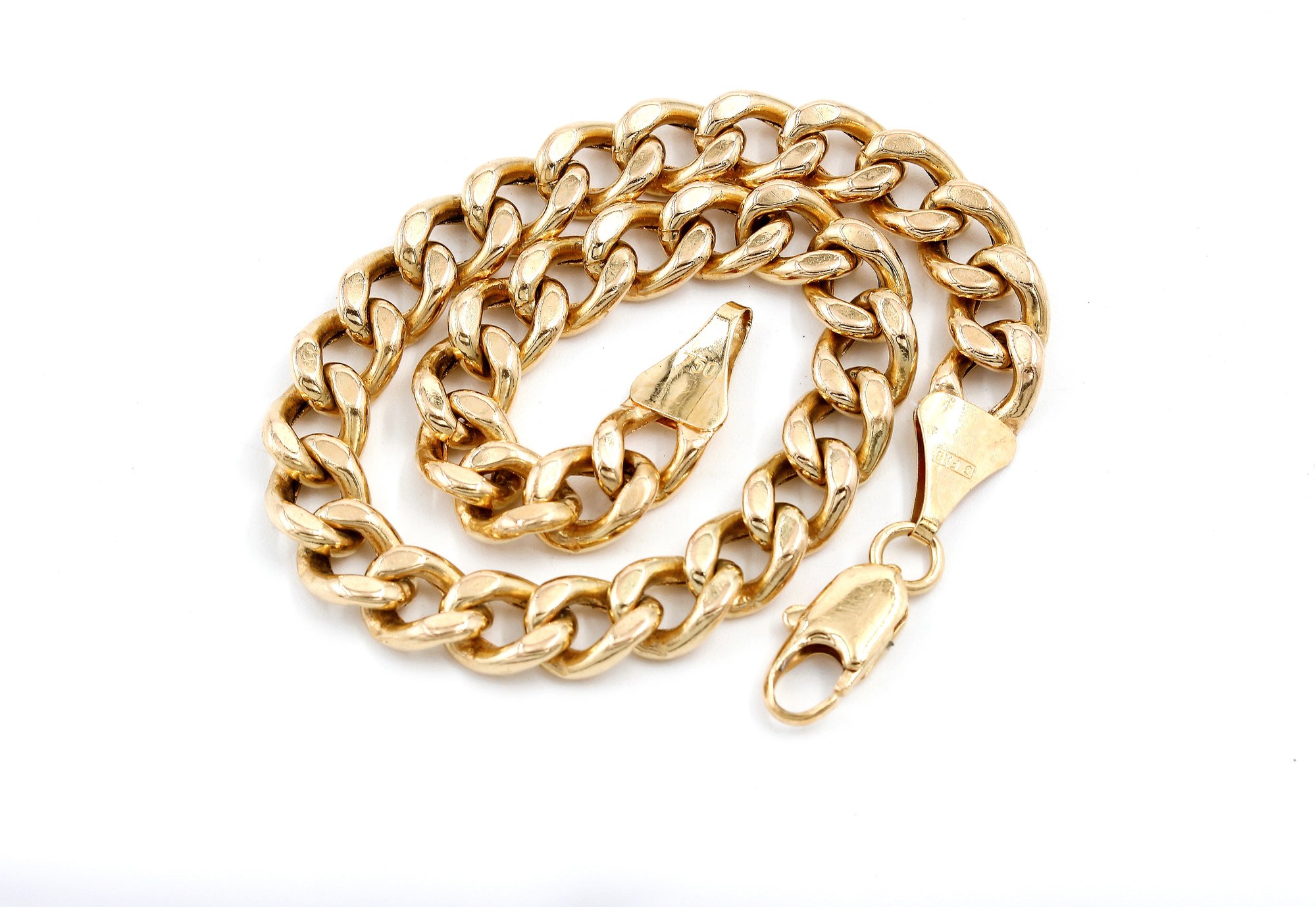 Armband Pansar i 18k guld.Vikt 16.86 g