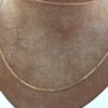 Pansar halsband i 18k guld. vikt: 4,68g