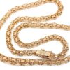 X-länk halsband med stavar i 18k guld.Vikt 16.93 g