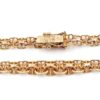 X-länk halsband med stavar i 18k guld.Vikt 16.93 g
