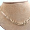 X-länk halsband i 18k guld.Vikt 18,9 g
