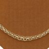 X-länk halsband med stavar i 18k guld.Vikt 16.93 g