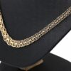 X-länk halsband med stavar i 18k guld.Vikt 14.5g