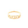 Bismarck ring i 18k guld. vikt: 1,46g