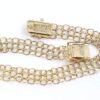 X-länk armband i 18k guld.Vikt: 7.85g