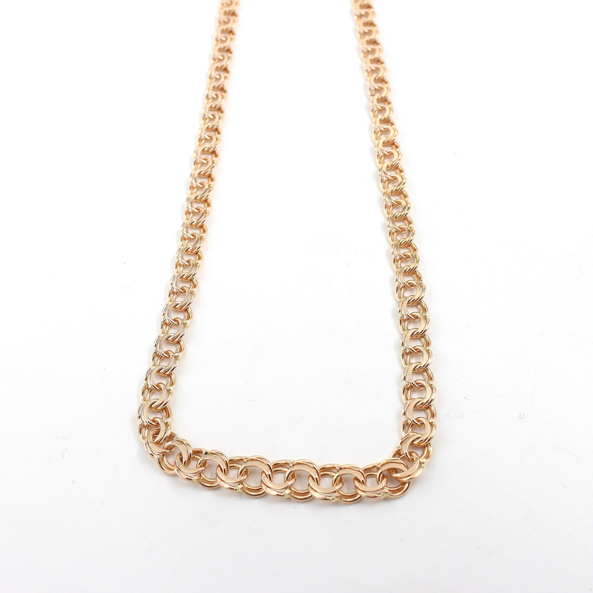 Bismarck halsband i 18k guld. vikt: 11,6g