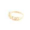 Bismarck ring i 18k guld. vikt: 1,46g