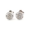 Diamantörhängen i 18k vitguld.Vikt 2.48g