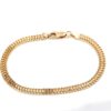 Armband fiskben i 18k guld.Vikt 5.7 g