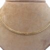 Pansar halsband i 18k guld. massiv vikt:19,5 g