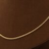 Halsband pansar i 18k guld-massiv.Vikt 9.12 g